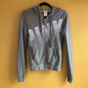 VS PINK Grey Hoodie